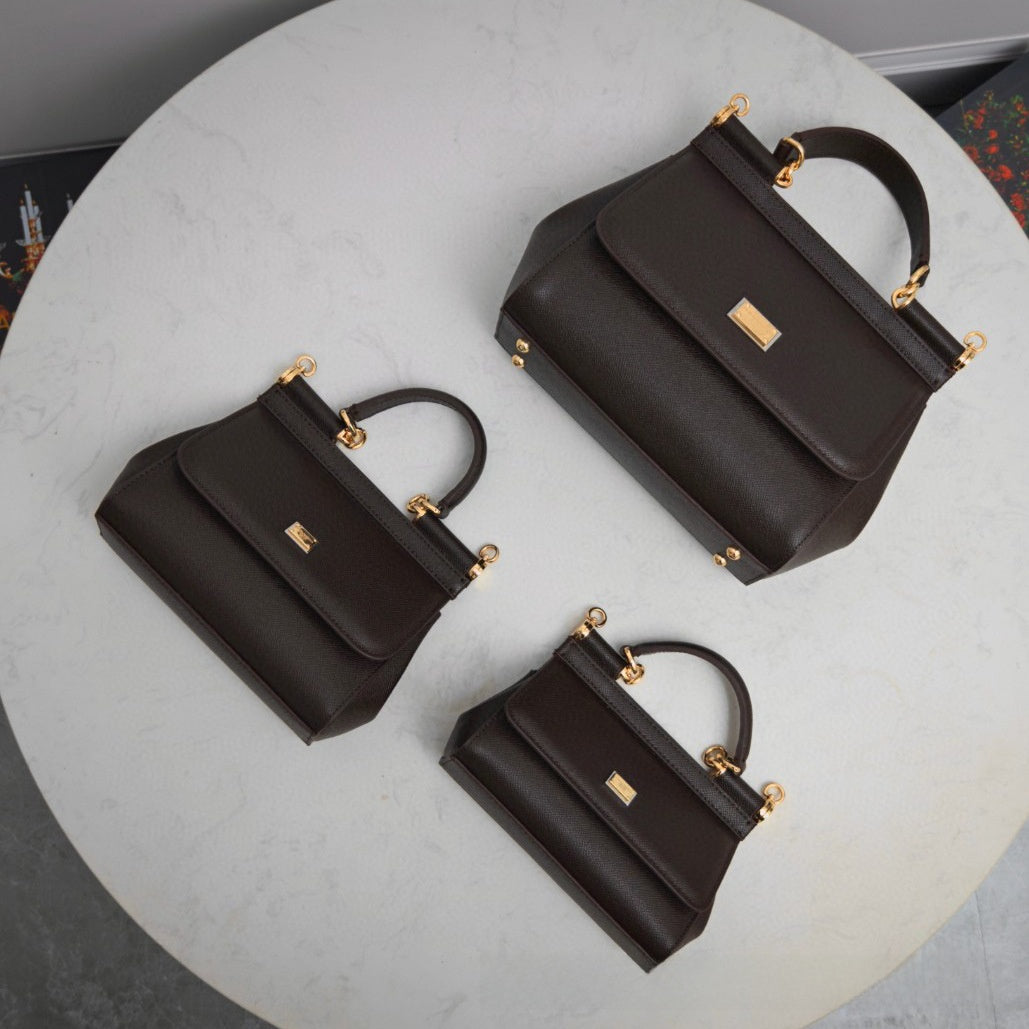 First-layer cowhide crossbody bag for women