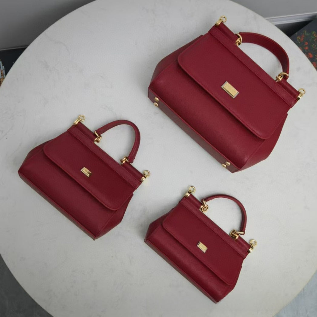 First-layer cowhide crossbody bag for women