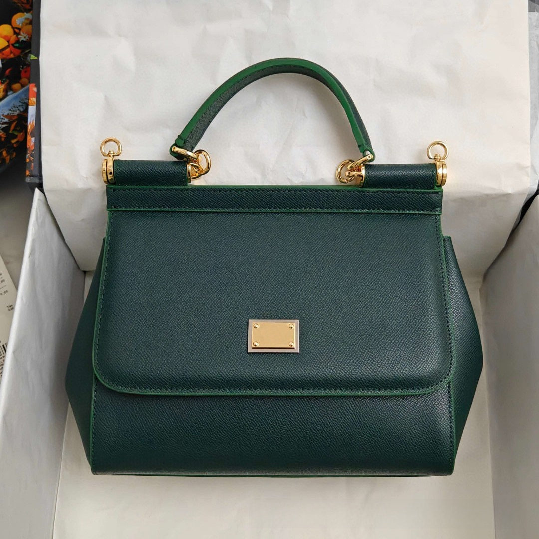 First-layer cowhide crossbody bag for women