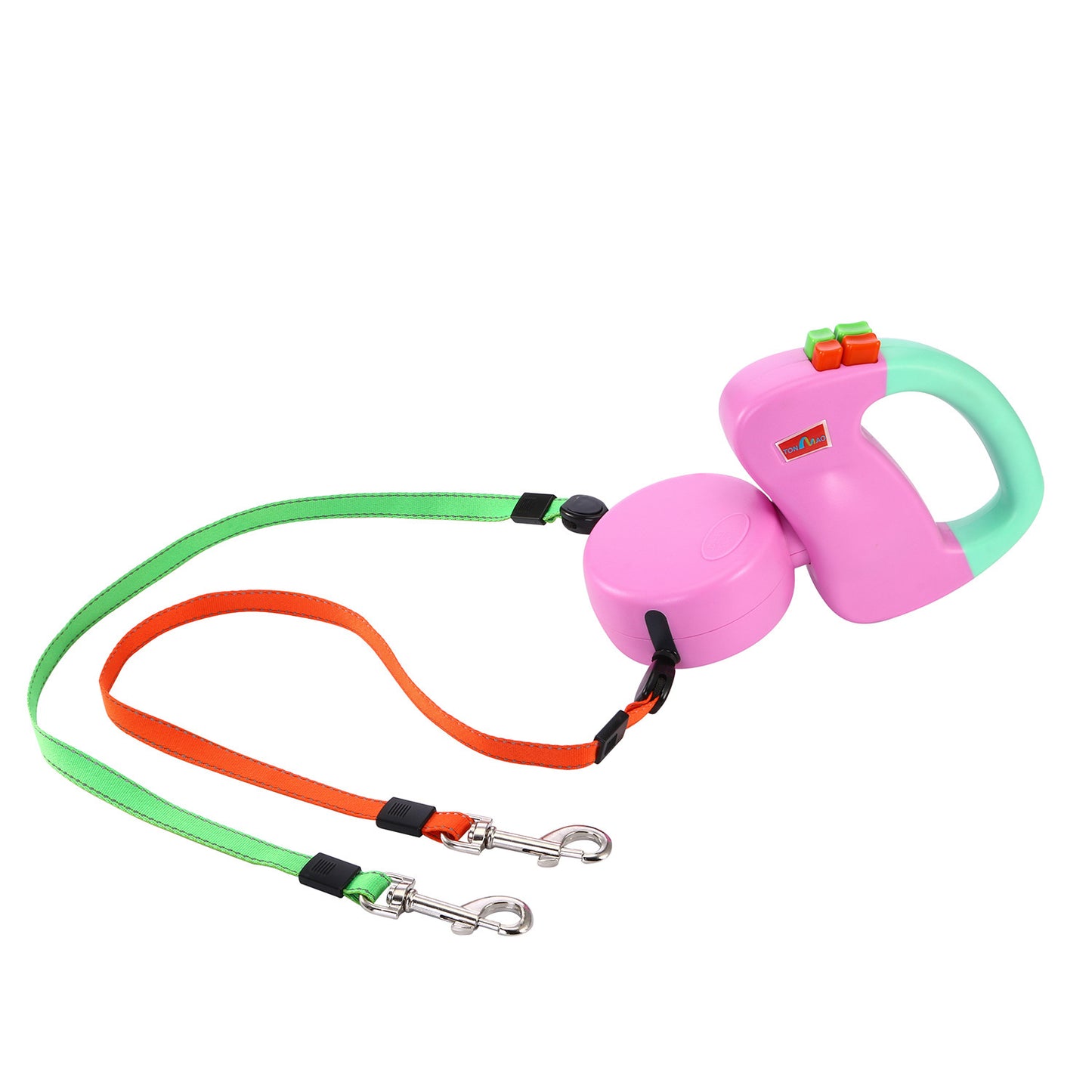 Automatic Retractable Dog Leash for Two Pets