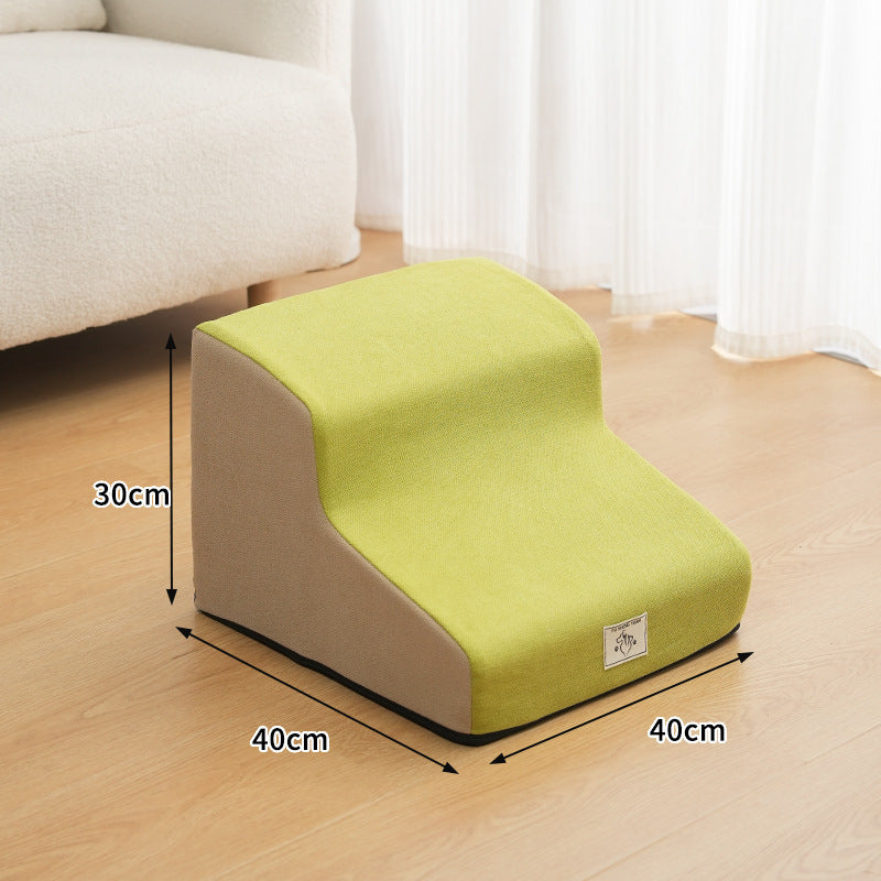Detachable and washable small anti-slip climbing ladder for pets