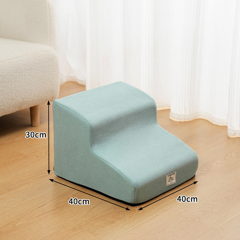 Detachable and washable small anti-slip climbing ladder for pets