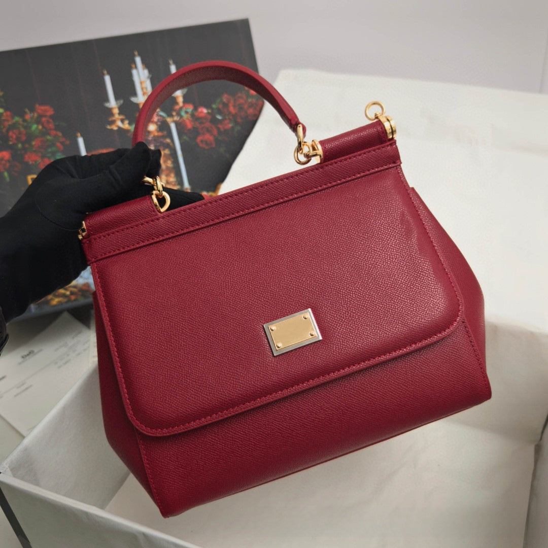 First-layer cowhide crossbody bag for women